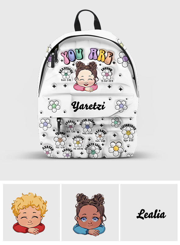 Du wirst immer geliebt – personalisierter Kinderrucksack