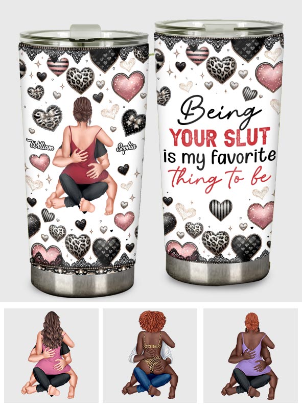 Mein Lieblingsding - Personalisierter Pärchenbecher