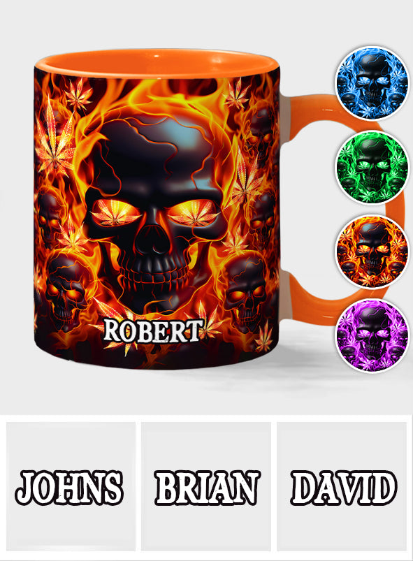 Free Your Mind - Personalized Weed Accent Mug