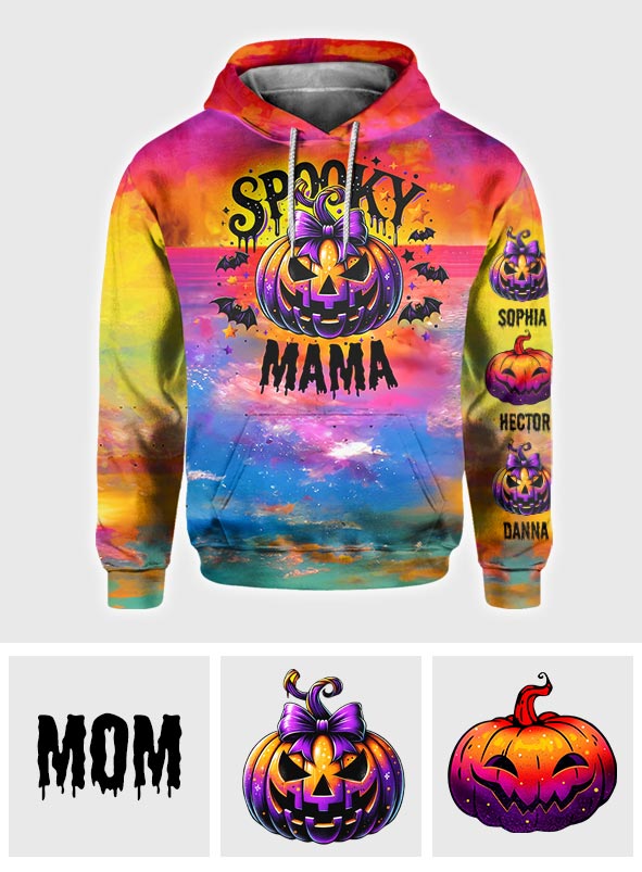 Spooky Mama - Personalized Mother All Over Shirt
