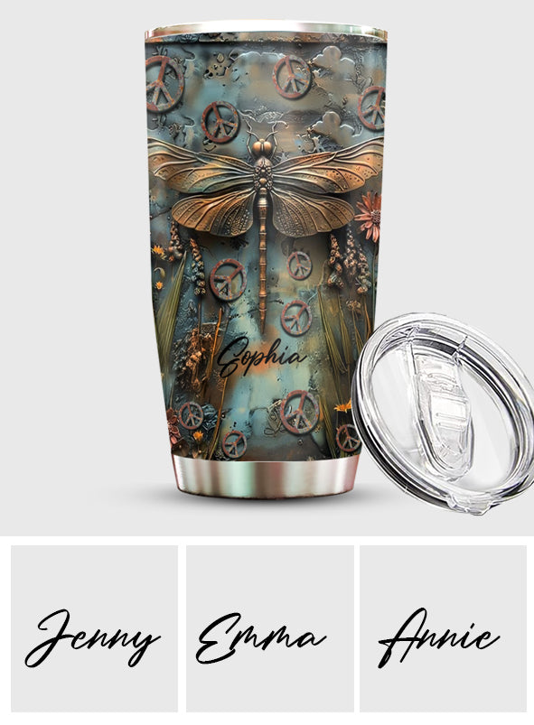 Let It Be – Personalisierter Hippie-Becher