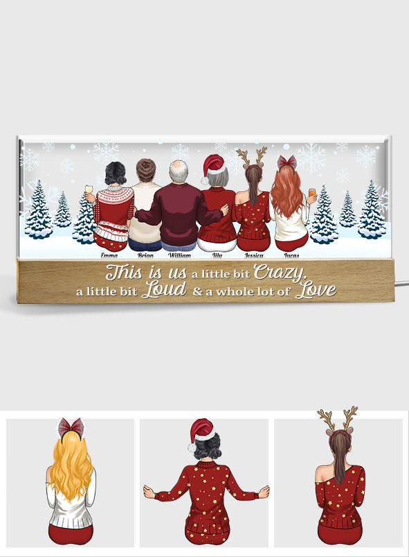 Das sind wir – Personalisierte LED-Nachtleuchte für die ganze Familie