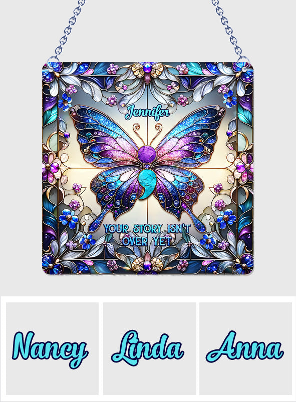 Deine Geschichte ist noch nicht zu Ende – Personalisierter Fensterhänger zur Suizidprävention