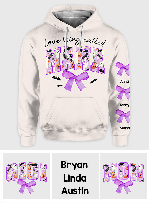 Coquette Halloween Mama - Personalized Mother All Over Shirt