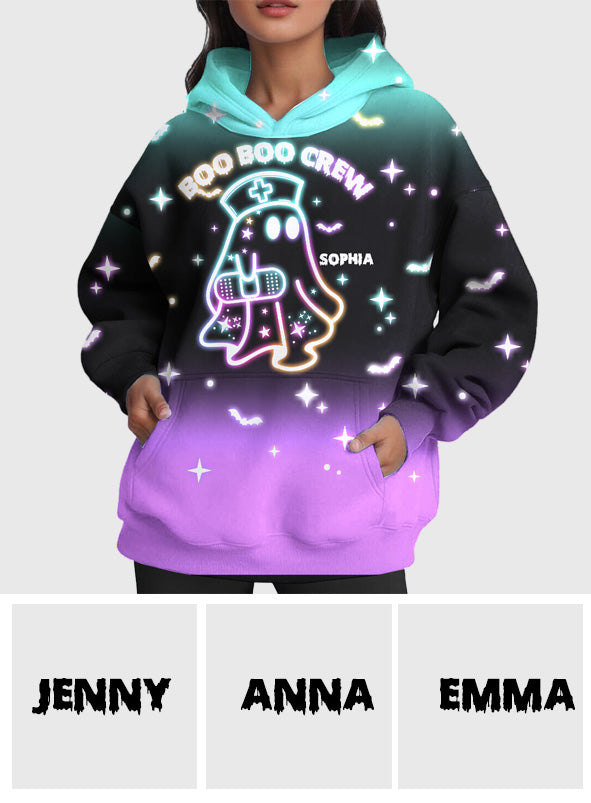 Boo Boo Crew - Personalized Nurse All Over Shirt