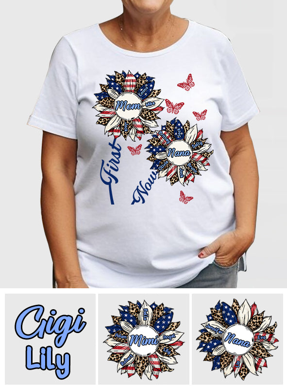 Erst Mama, jetzt Opa – Personalisiertes Oma-T-Shirt und Hoodie
