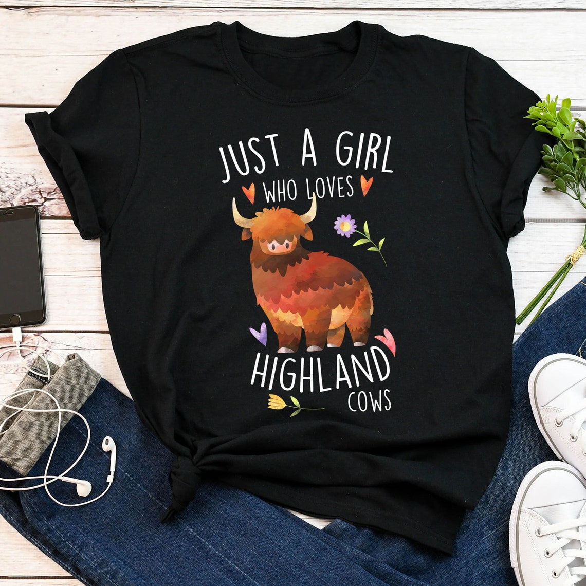 Highland Cow Lover Highland Cow T-Shirt & Hoodie 0624