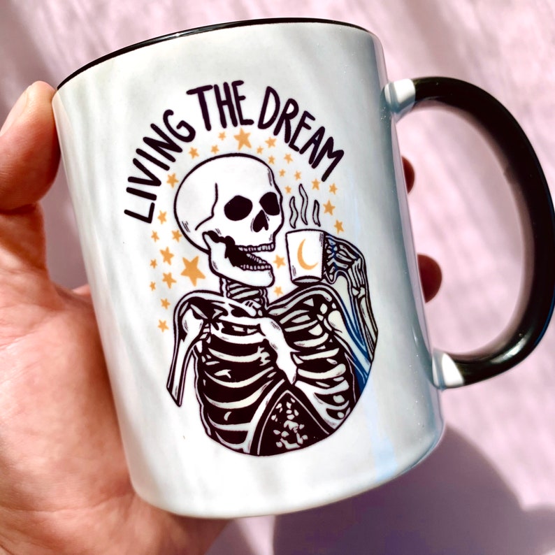Halloween Skeleton Halloween Accent Mug 0924