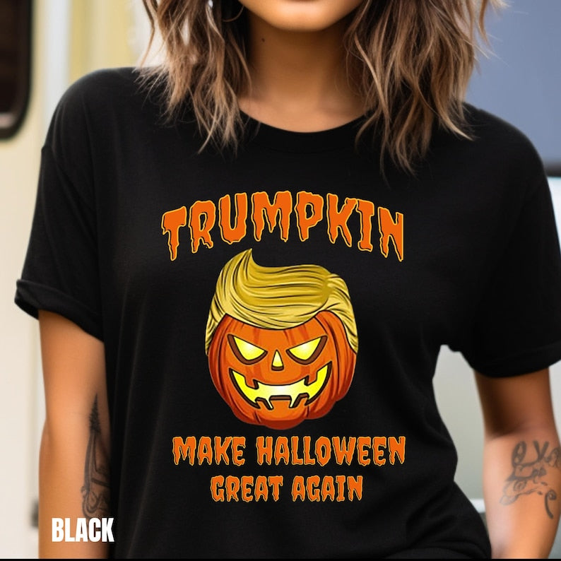 Halloween Trumpkin T-Shirt & Hoodie 0924