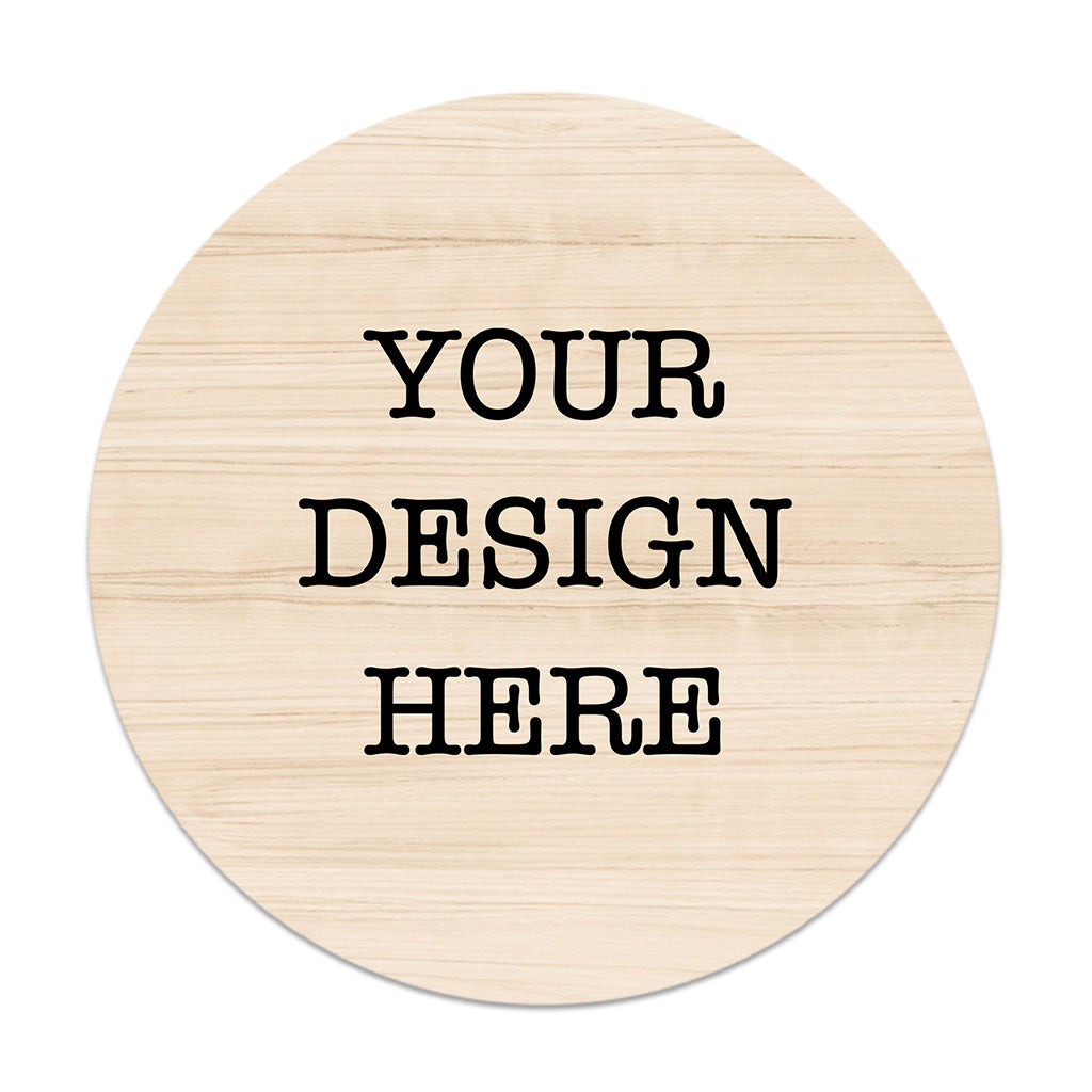 YourDesign Rundes Holzschild