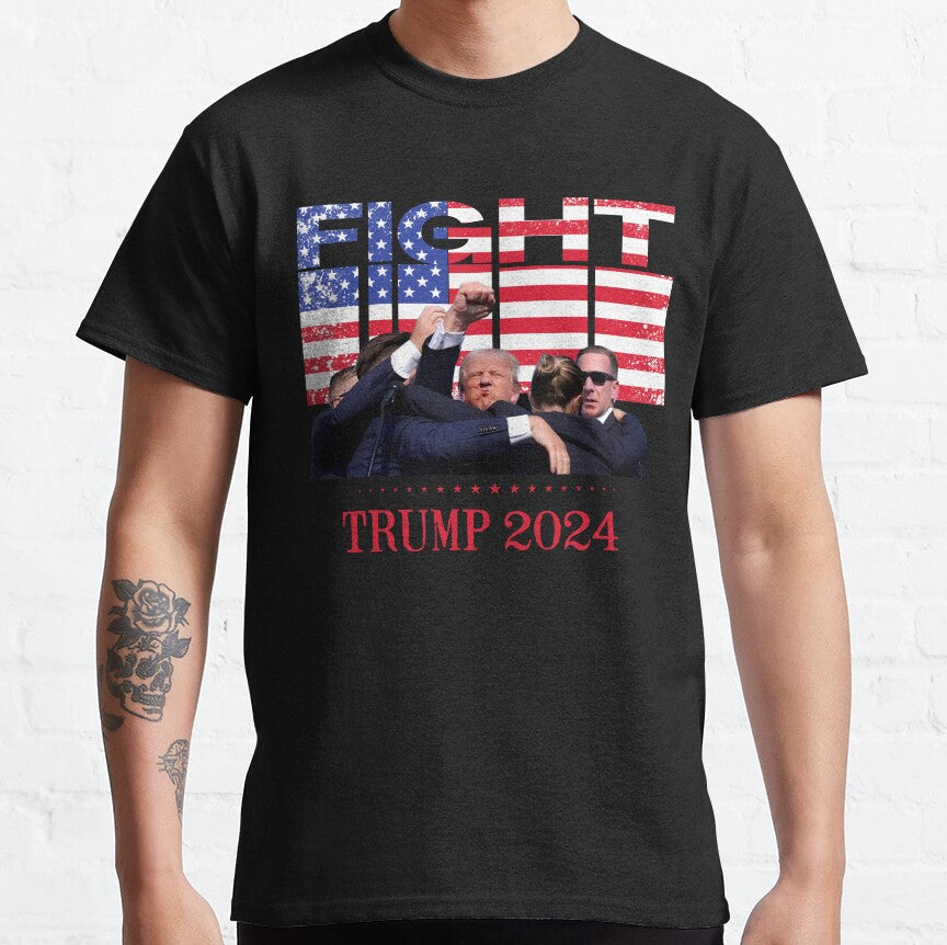 Ich werde niemals aufhören, für Amerika zu kämpfen – T-Shirt
T-Shirt & Hoodie