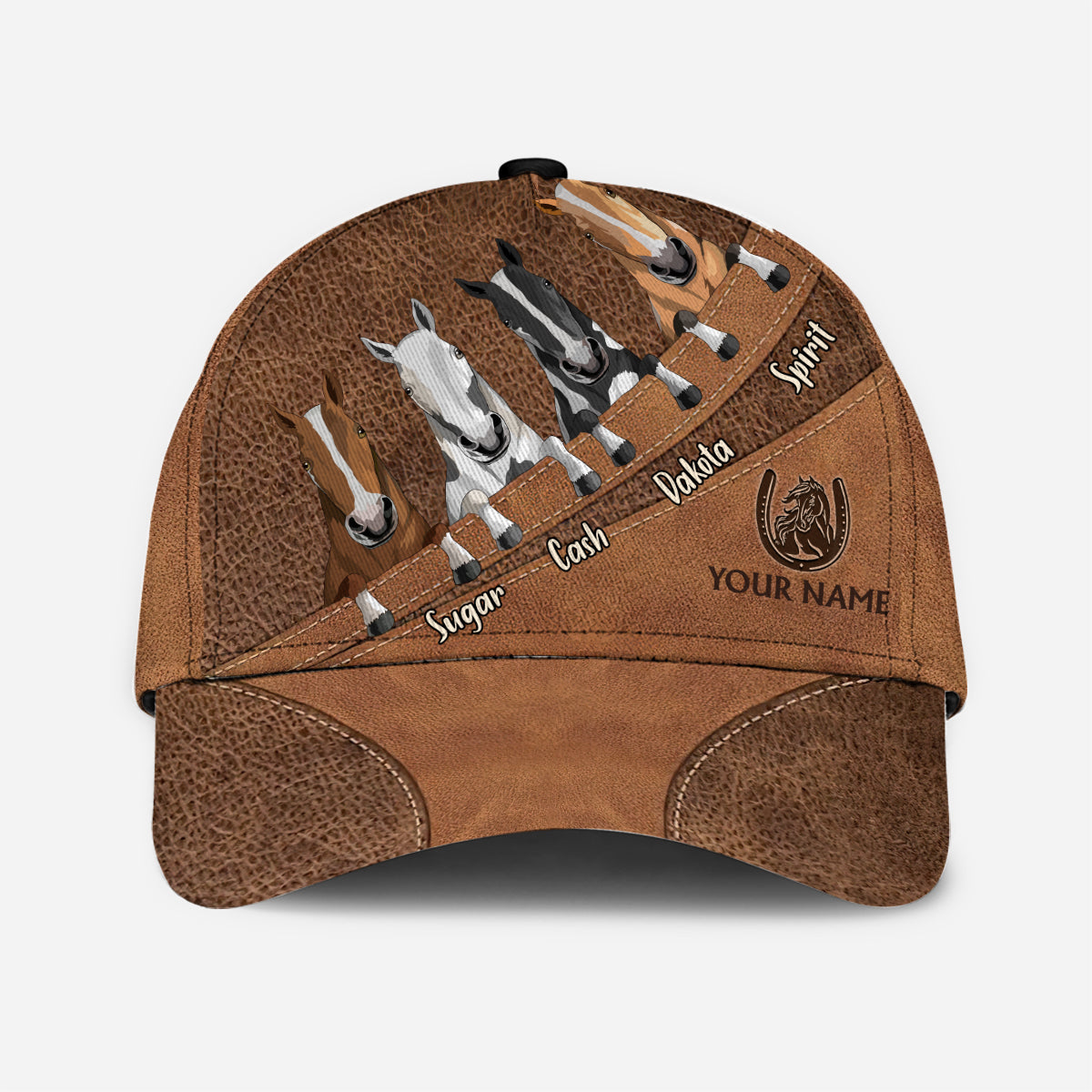 Liebe Pferde – Personalisierte klassische Pferdemütze