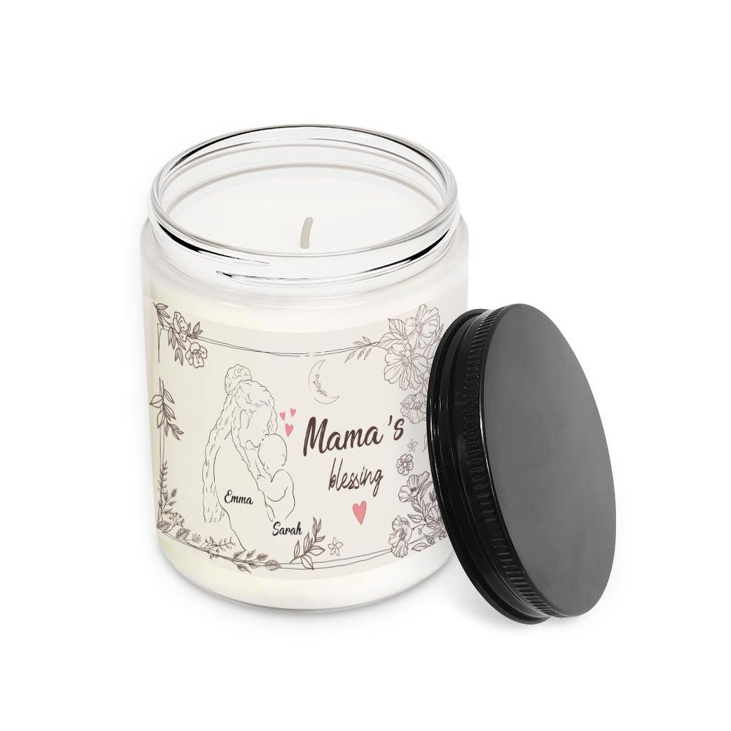 Mamas Segen – Personalisierte Muttertagskerze
