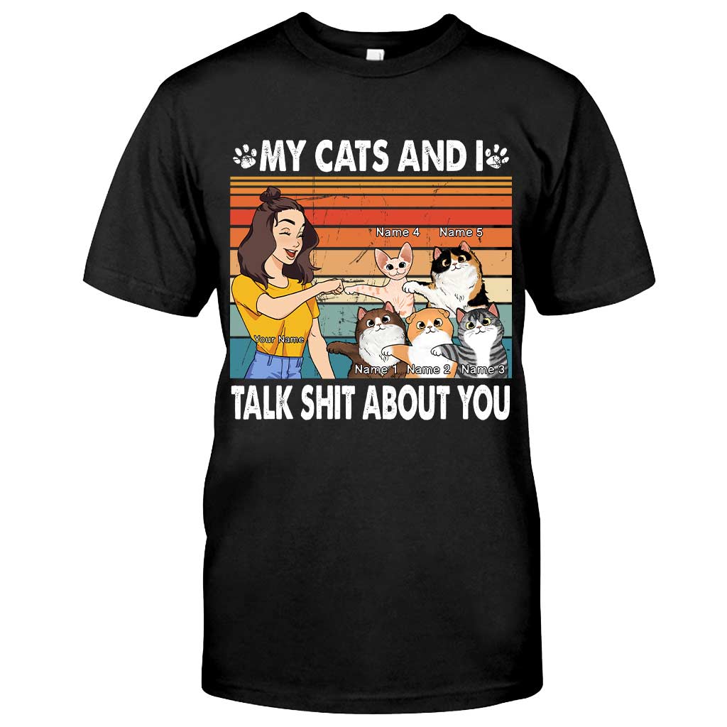My Cat And I - Personalized T-shirt and Hoodie