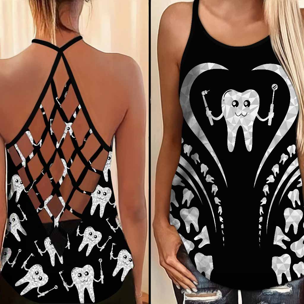 Dental - Dentist Cross Tank Top