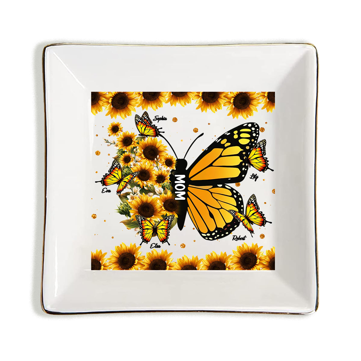 Wir lieben dich – Personalisierte Schmuckschale zum Muttertag