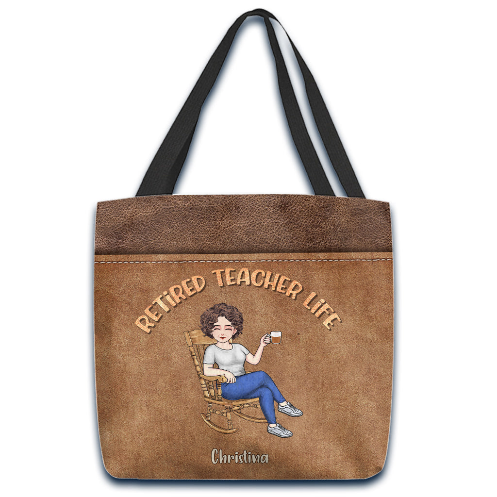 This Bag Contains - Personalized Teacher Tote Bag