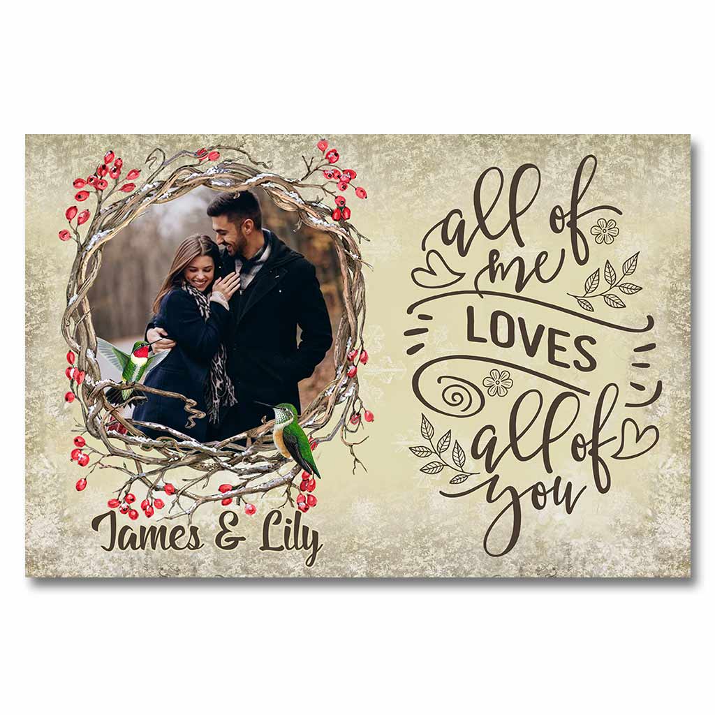 Lieber Mein Ein und Alles - Personalisiertes Poster für Paare