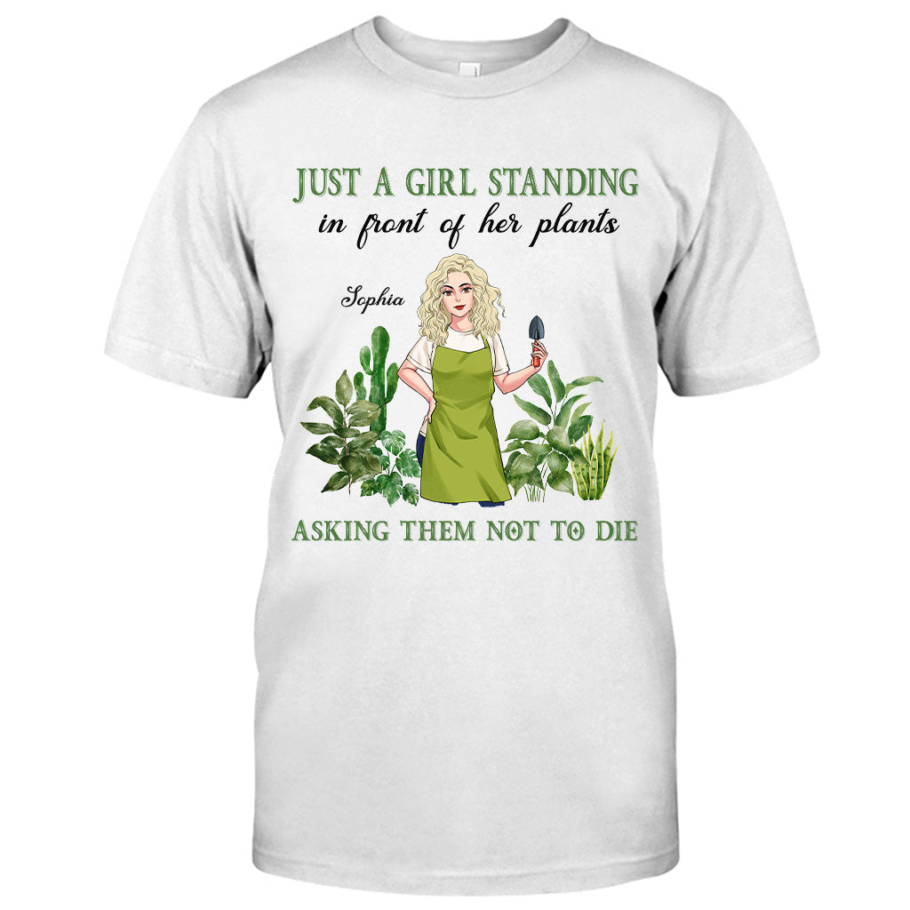 Gärtnerin – Personalisiertes Garten-T-Shirt und Hoodie