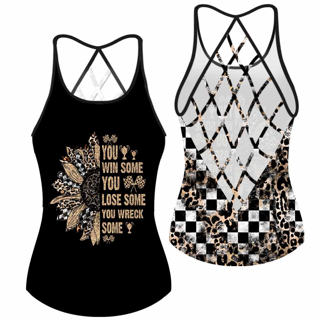 You Win Some - Racing Cross Tank Top
