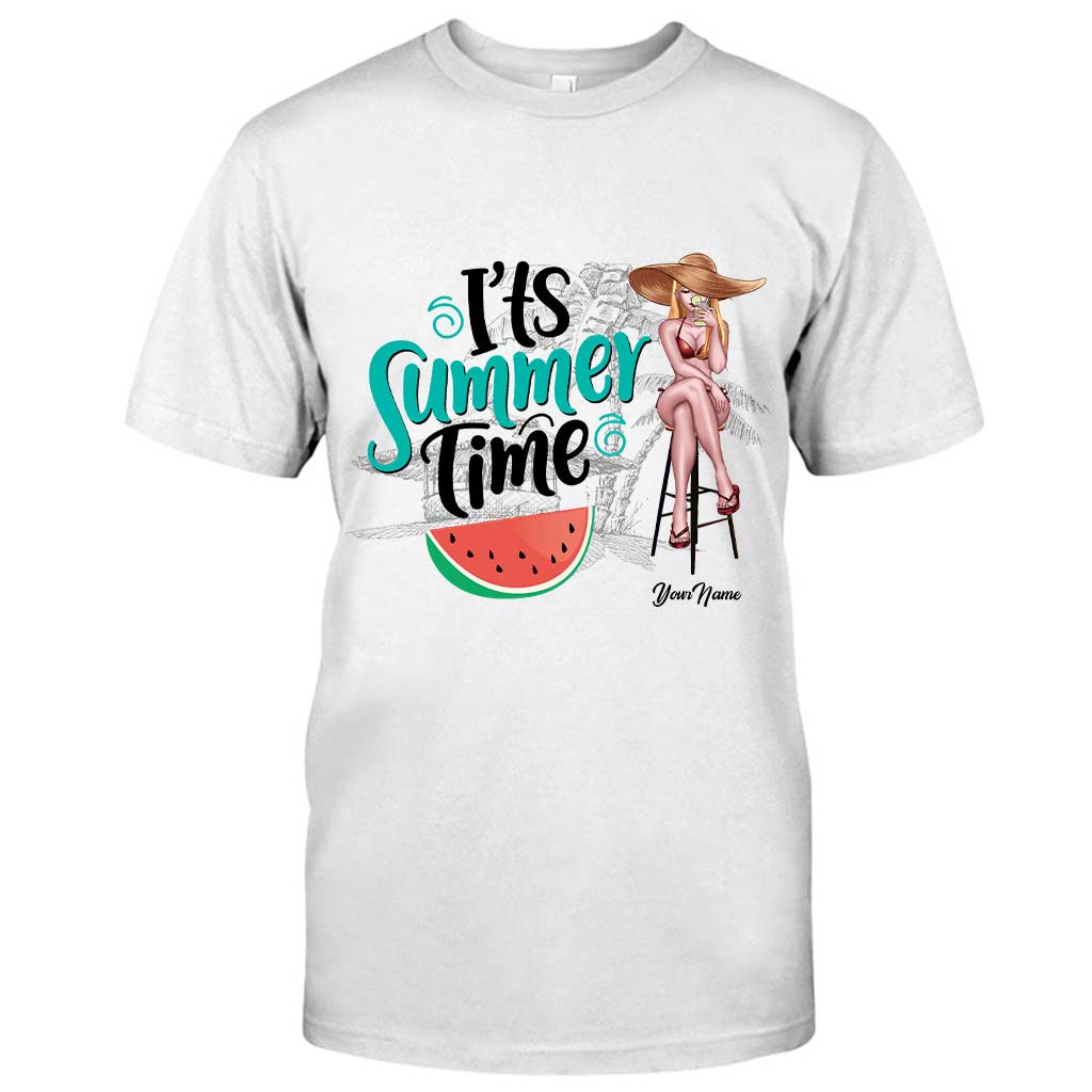 Es ist Sommerzeit – personalisiertes T-Shirt und Hoodie für Meeresliebhaber