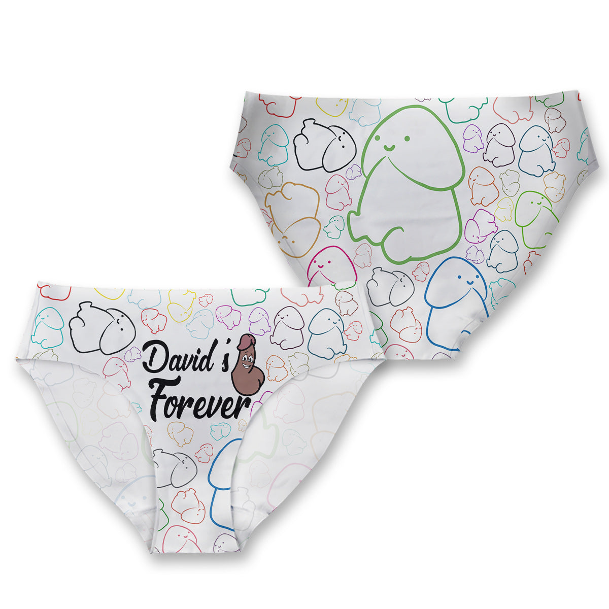 Only You - Personalized Couple Women Briefs