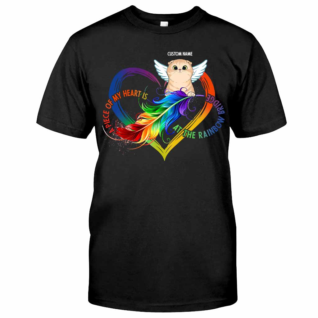 Ein Stück meines Herzens – Personalisiertes Katzen-T-Shirt und Hoodie