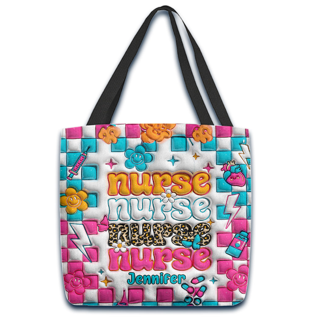 Nurse Life - Personalized Nurse Tote Bag