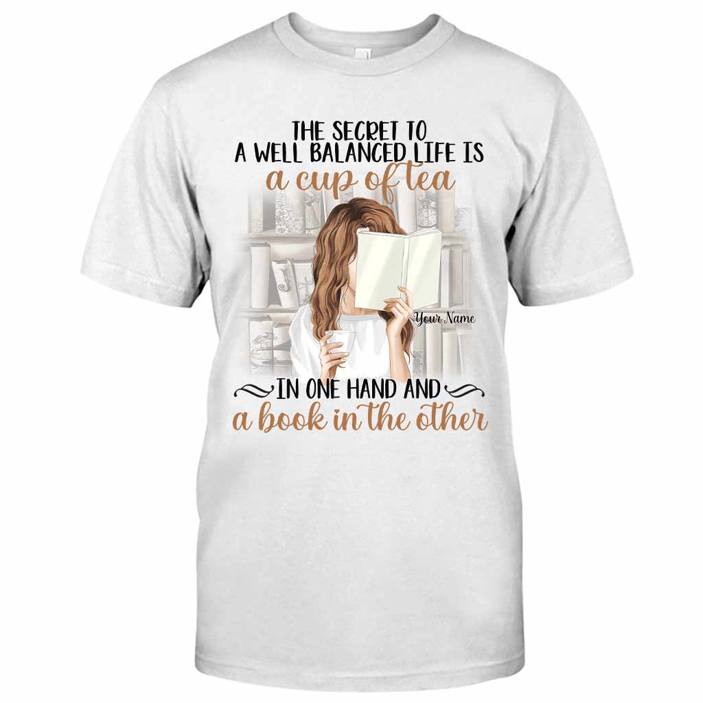 Bücherliebhaber – Personalisiertes Buch-T-Shirt und Hoodie