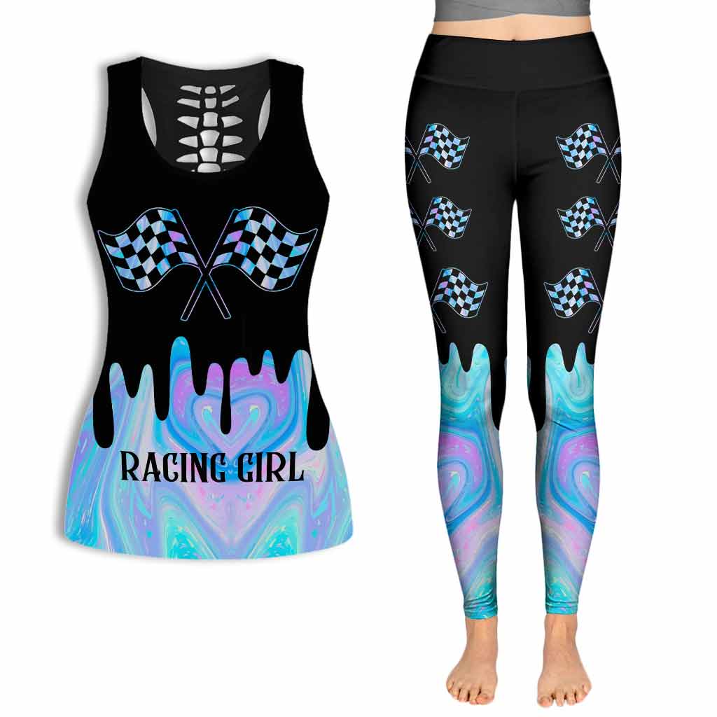 Love Racing – Racing Hollow Tanktop und Leggings