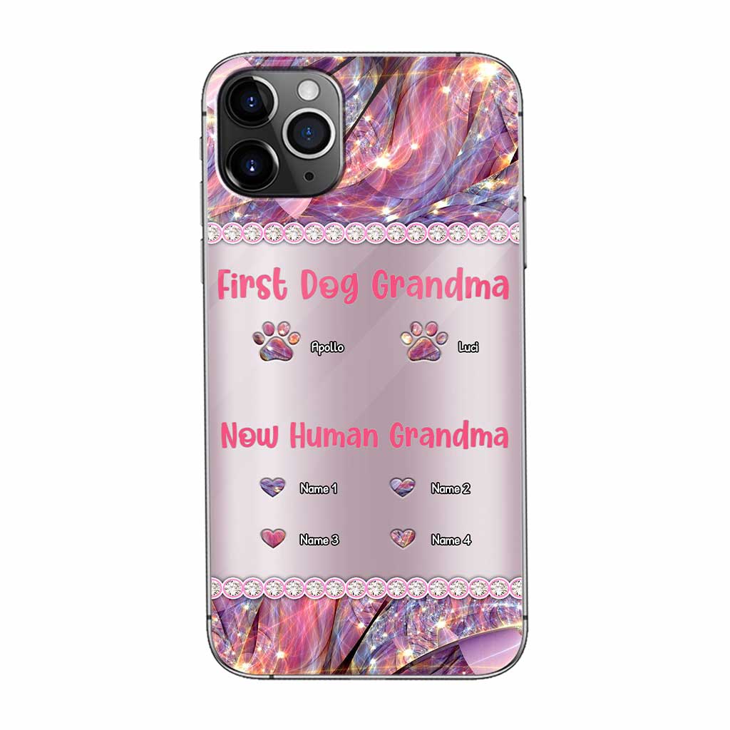 Dog Grandma Human - Personalized Mother's Day Phone Case