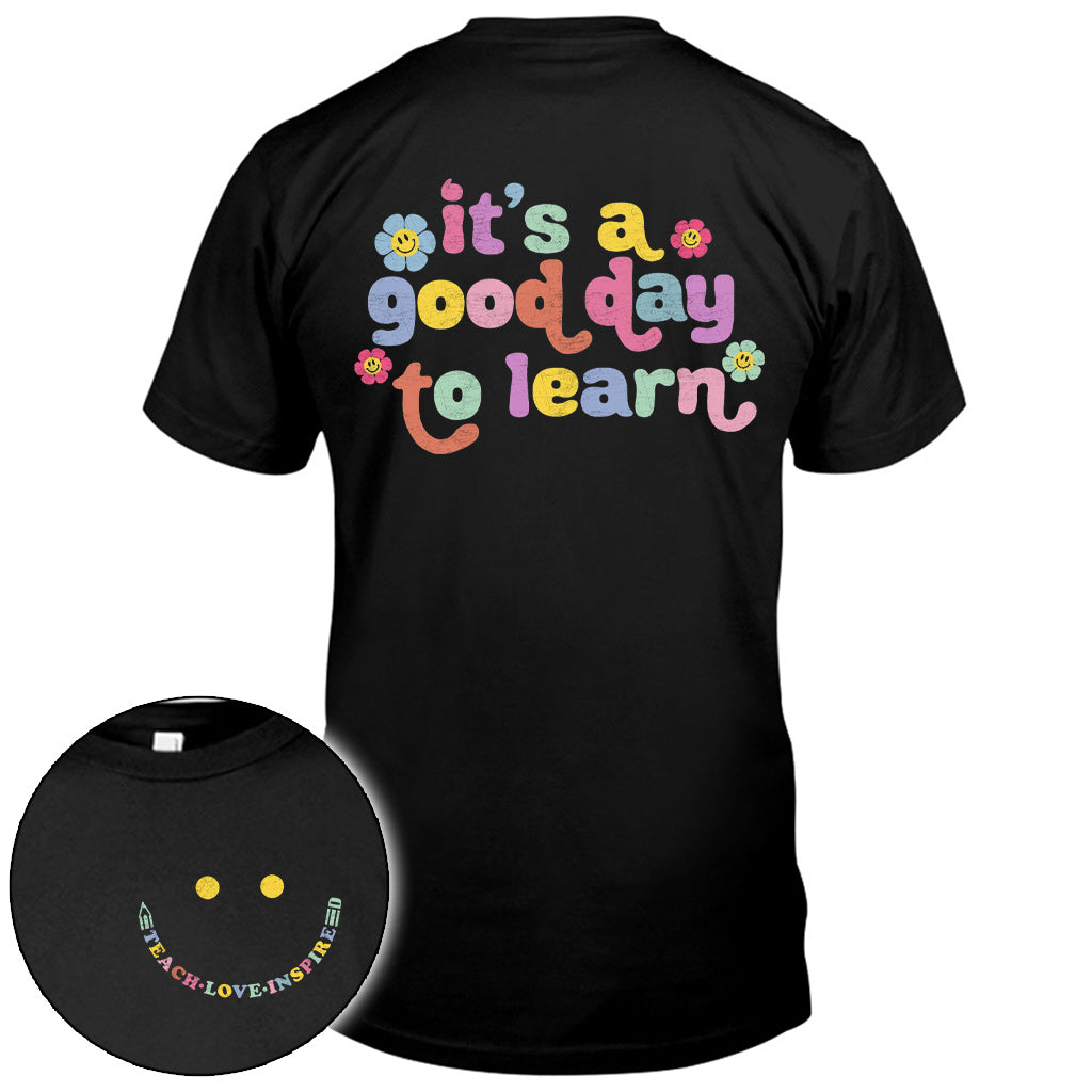 Lehrer-T-Shirt und Hoodie „Teach Love Inspire“