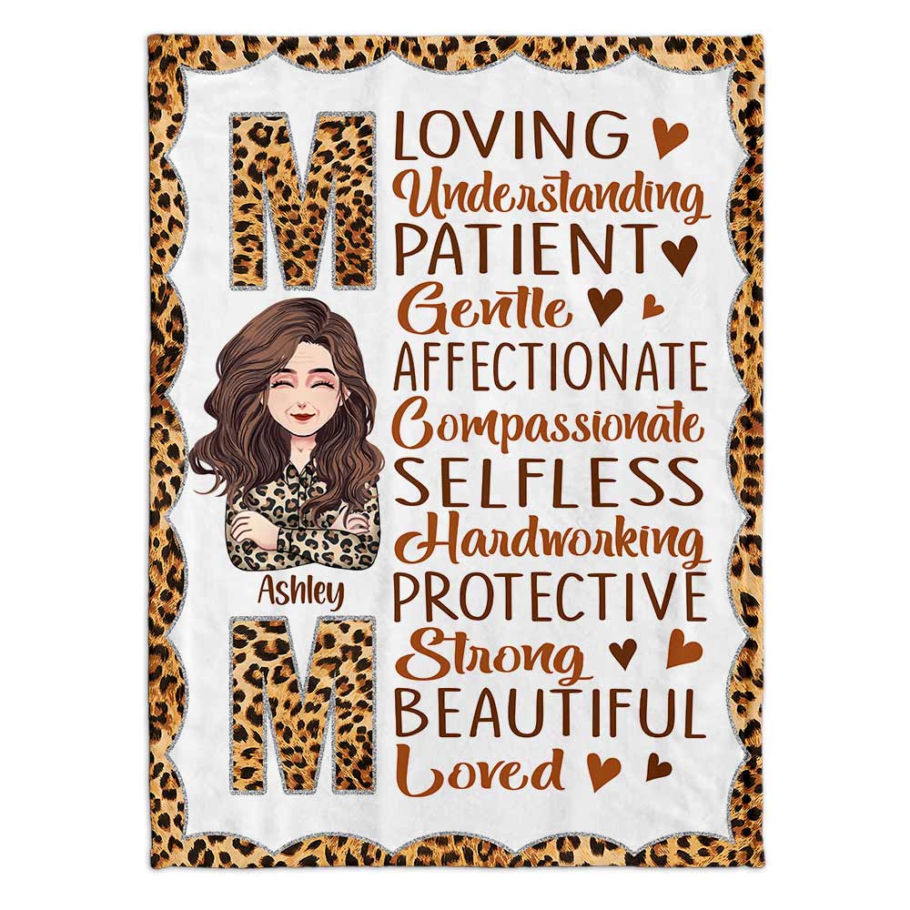Mama – Personalisierte Muttertagsdecke