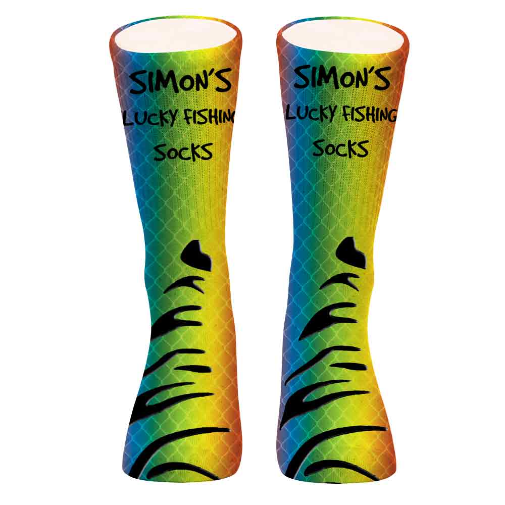 Angelköder - Personalisierte Angelsocken