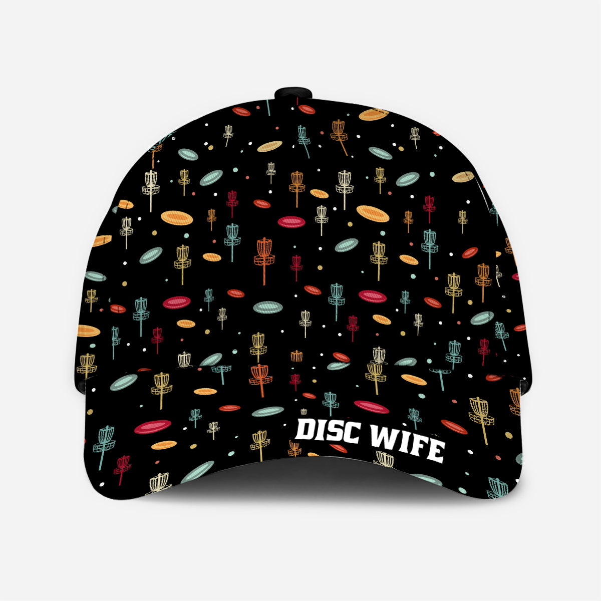 Disc Daddy – Disc-Golf-Geschenk für Papa, Opa, Mama, Oma – Personalisierte klassische Kappe