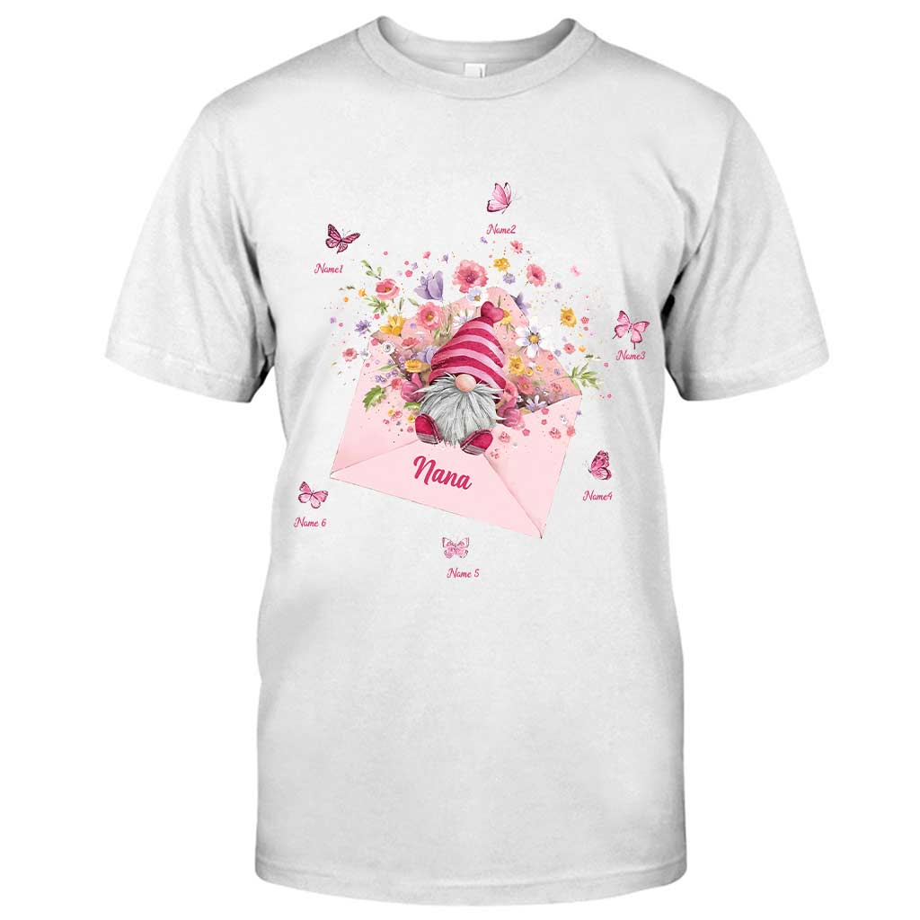 Ich liebe es, Oma zu sein – Personalisiertes Oma-T-Shirt und Hoodie