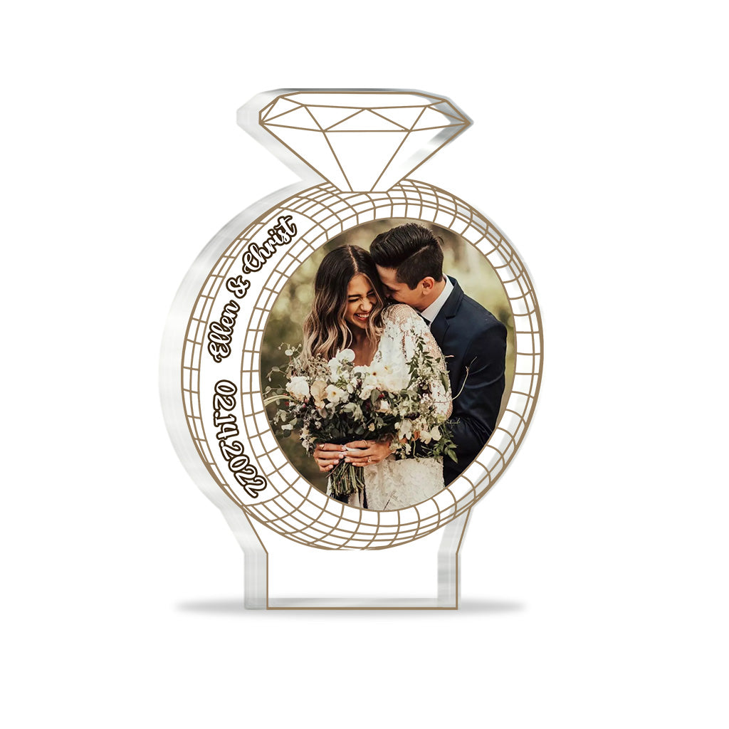 Always Have Always Will - Personalized Couple Custom Shaped Acrylic Plaque