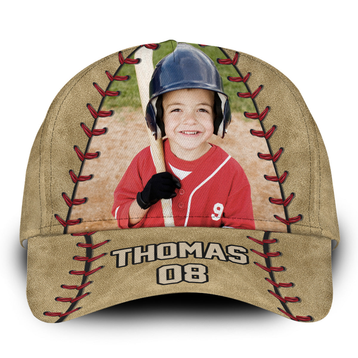 Never Give Up - Personalized Baseball Classic Cap