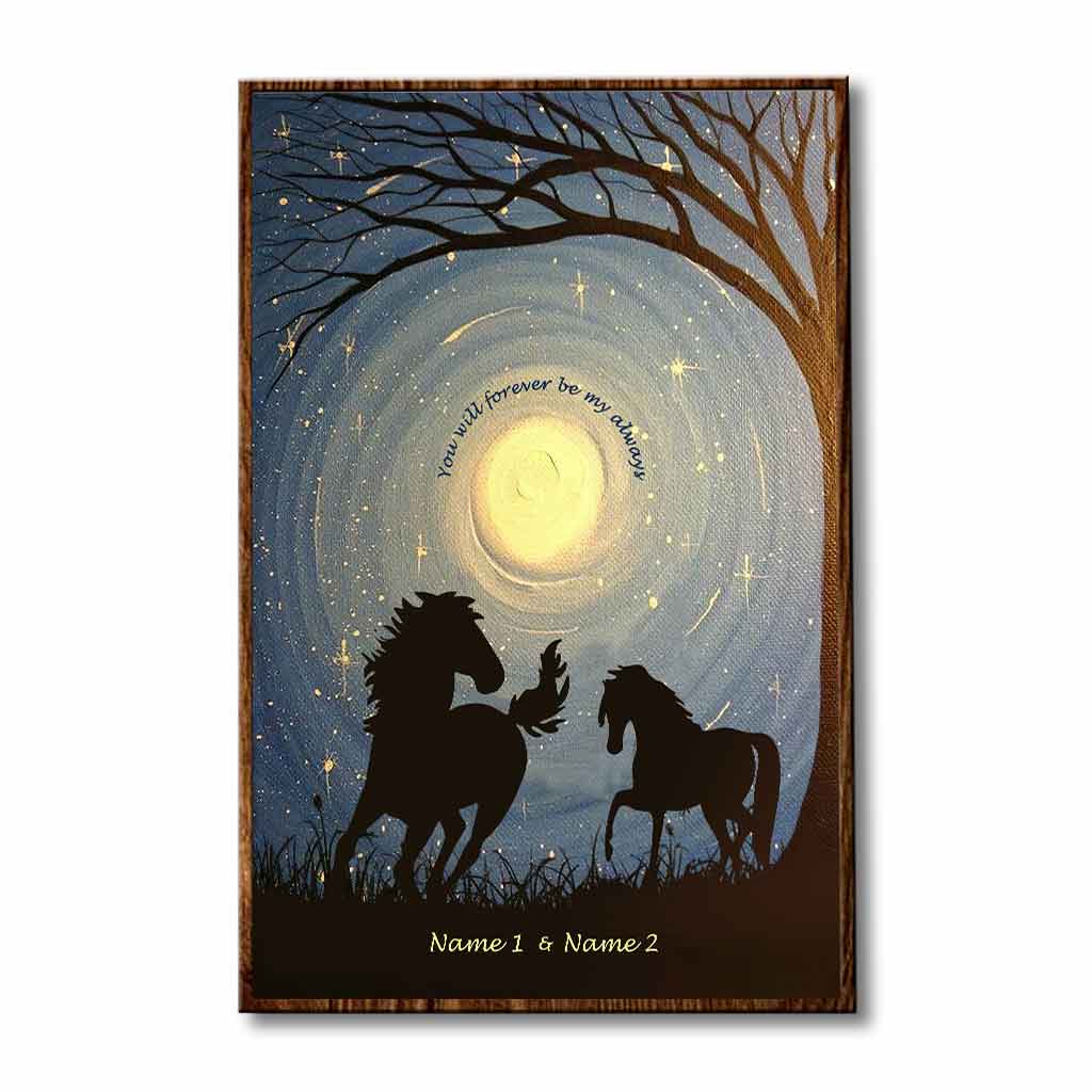 You Will Forever Be My Always - Personalized Couple Poster