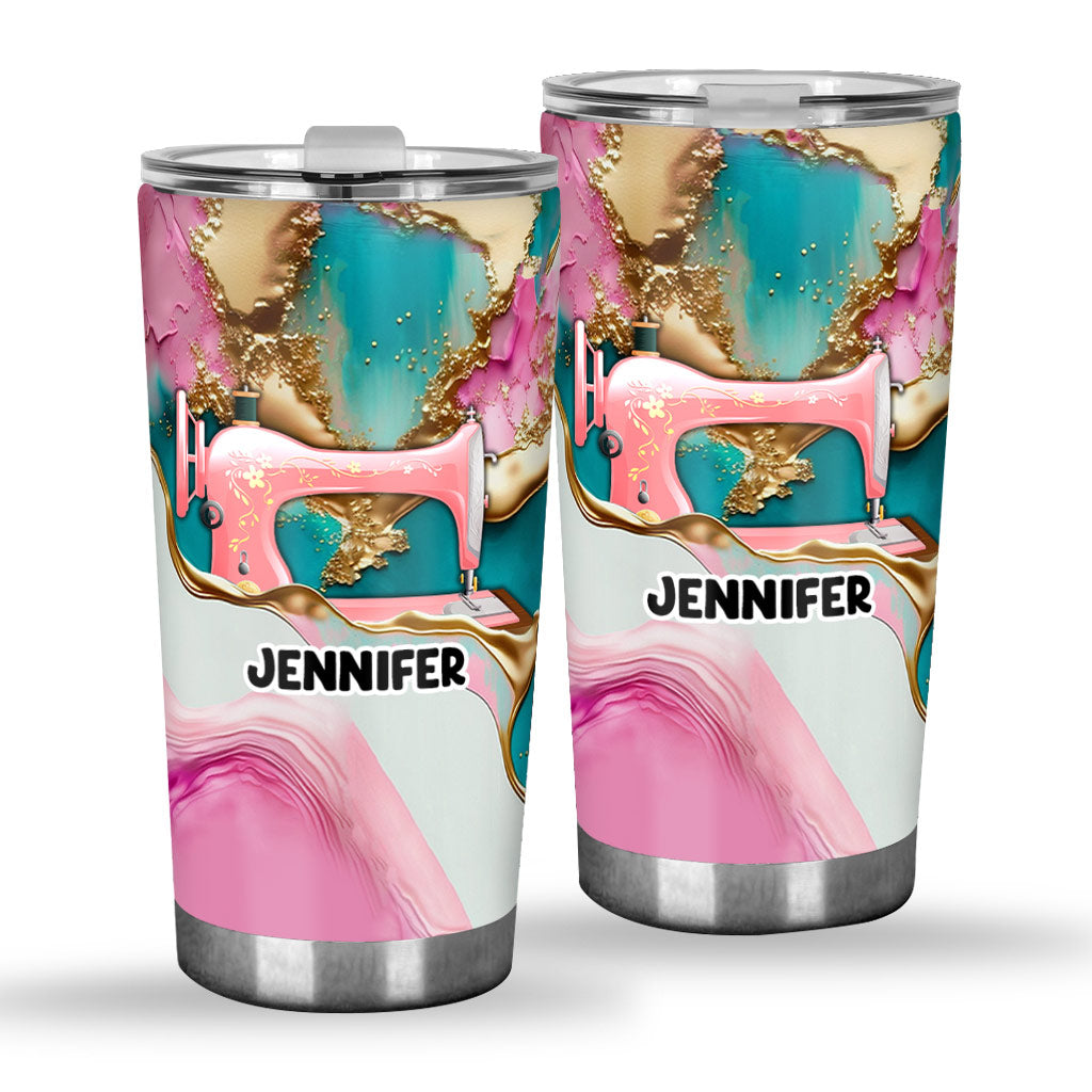 Nähbegeisterung – Personalisierter Nähbecher