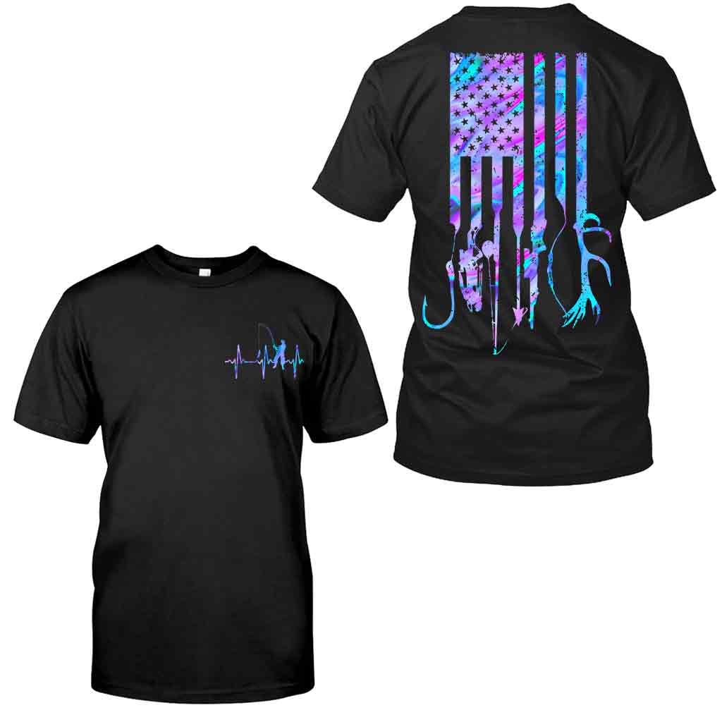 Liebe zum Angeln – Personalisiertes Angel-T-Shirt und Hoodie