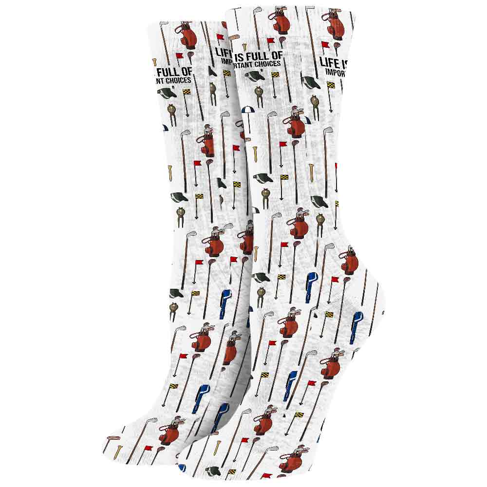 So mache ich das – personalisierte Golfsocken