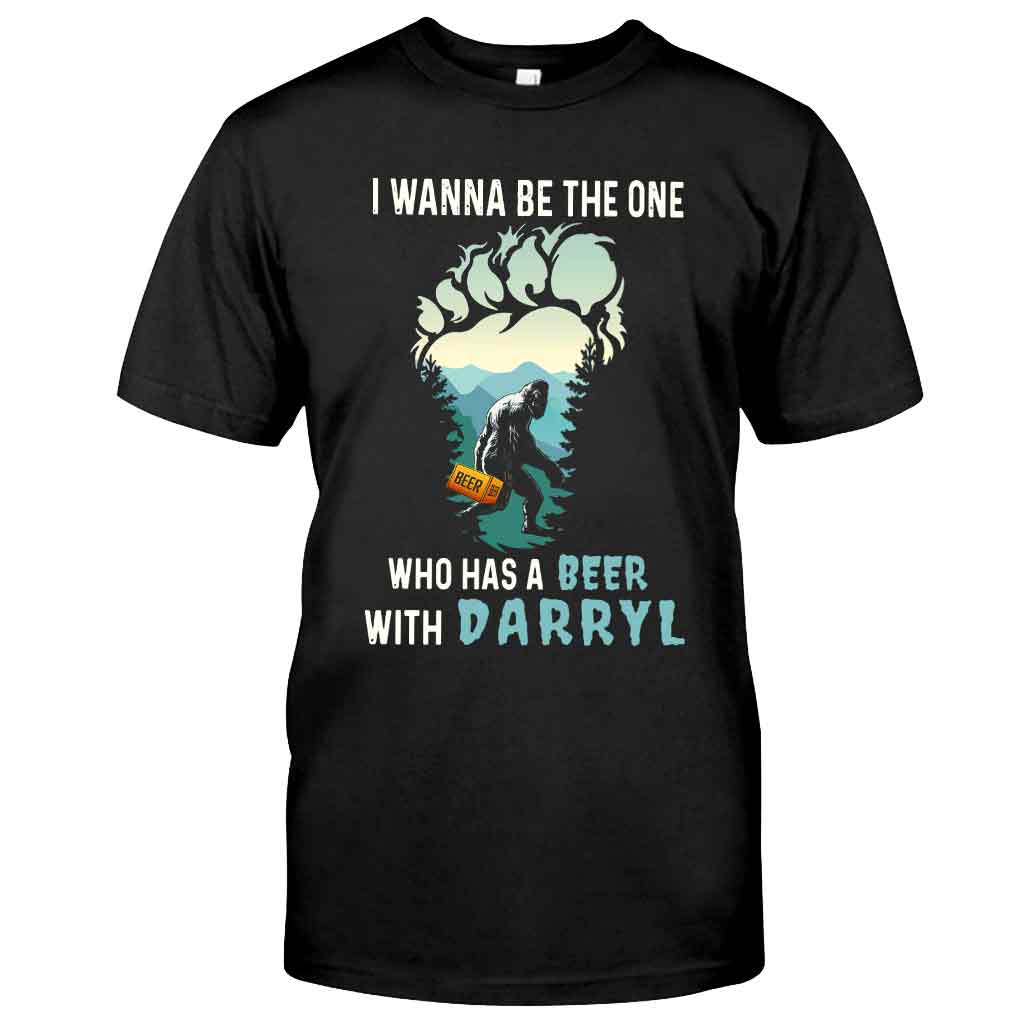 Ich will derjenige sein, der mit Bigfoot ein Bier trinkt – Camping-T-Shirt und Hoodie 112021