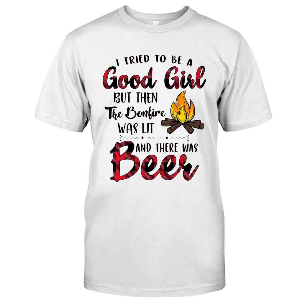 Ich habe versucht, ein braves Mädchen zu sein – Camping-T-Shirt und Hoodie 112021