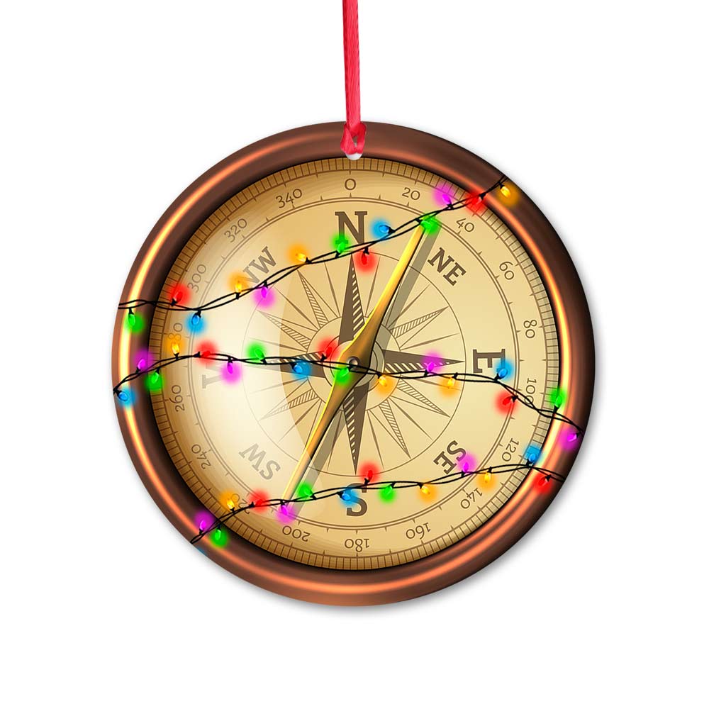 Camping Items Collection - Christmas Camping Ornament (Printed On Both Sides)