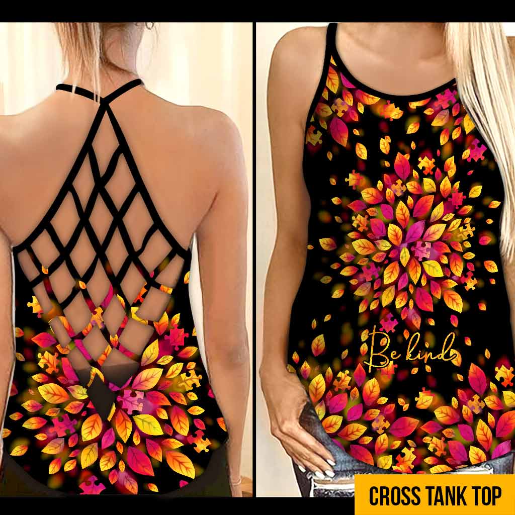 Sei freundlich – Tanktop mit Kreuz zur Sensibilisierung für Autismus