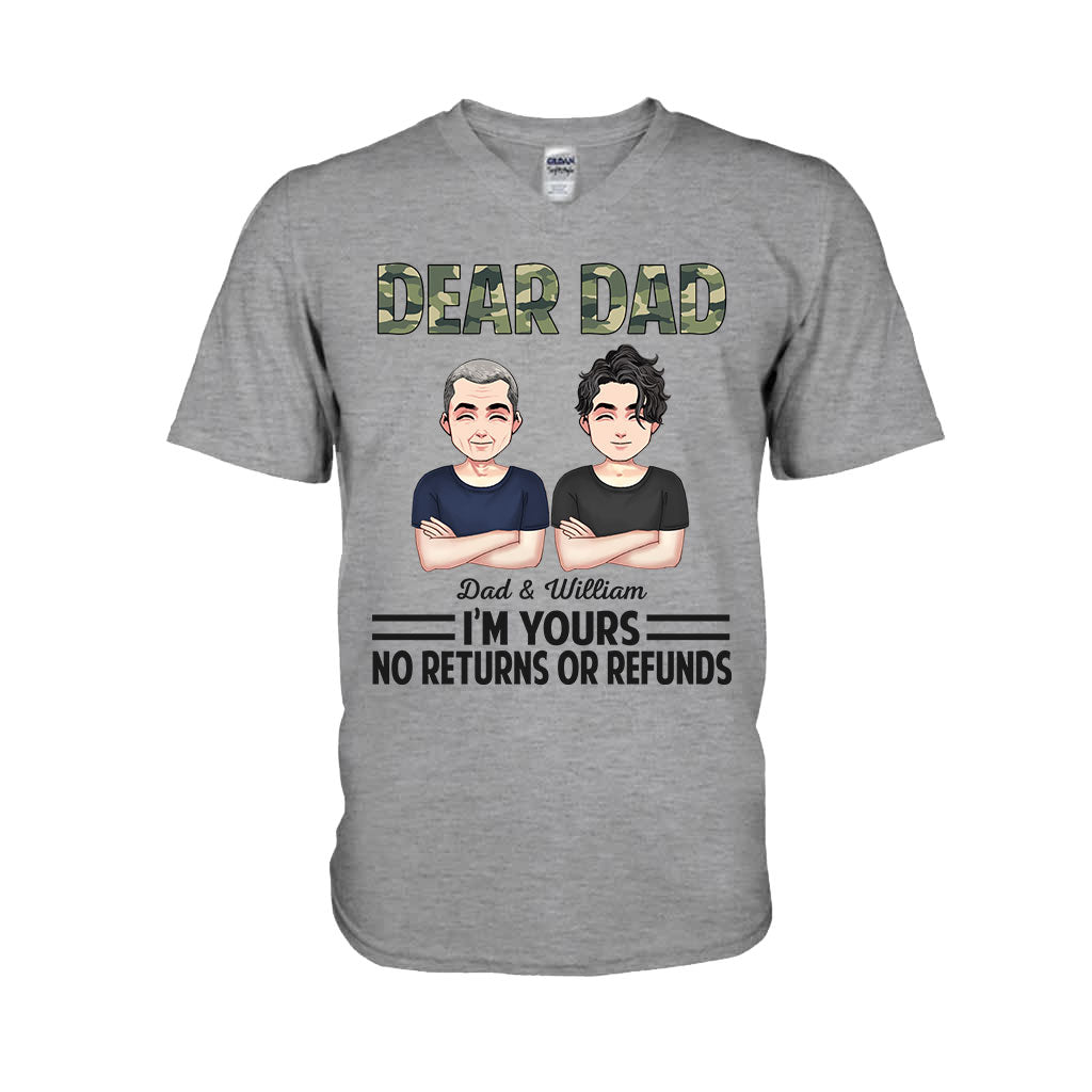Liebe Mama, lieber Papa, ich gehöre zu euch – Geschenk für Mama und Papa – Personalisiertes T-Shirt und Hoodie