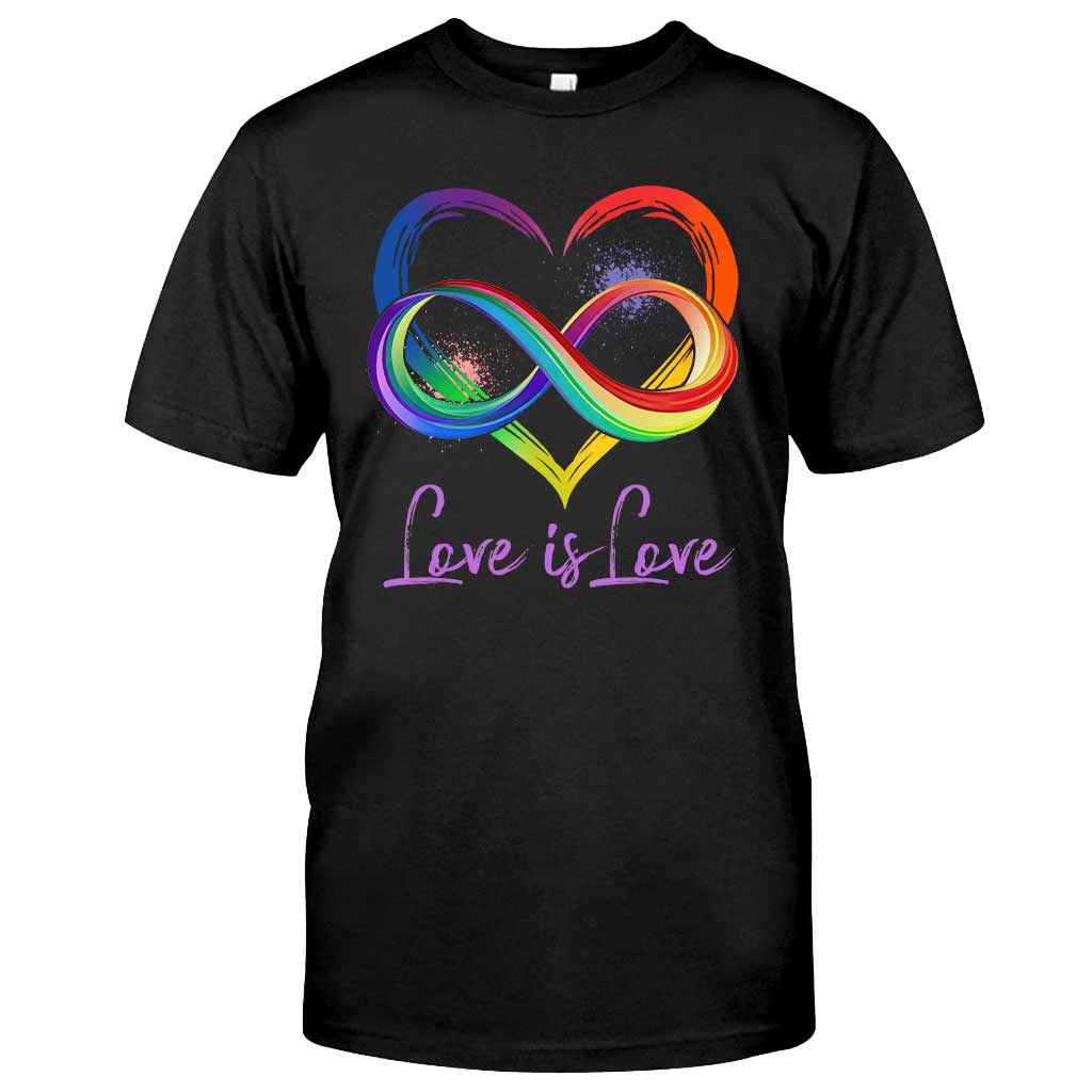 Liebe ist Liebe – Personalisiertes T-Shirt und Hoodie zur Unterstützung der LGBTQ+-Community