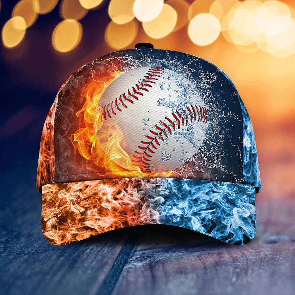 Baseballkappe mit aufgedruckten Belüftungslöchern