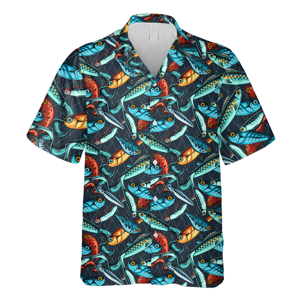 Reel Cool Dad Fishing Hawaiian Shirt